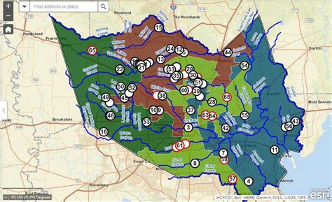 harris county flood control map|Harris County Flood Control District > Find Your Watershed.